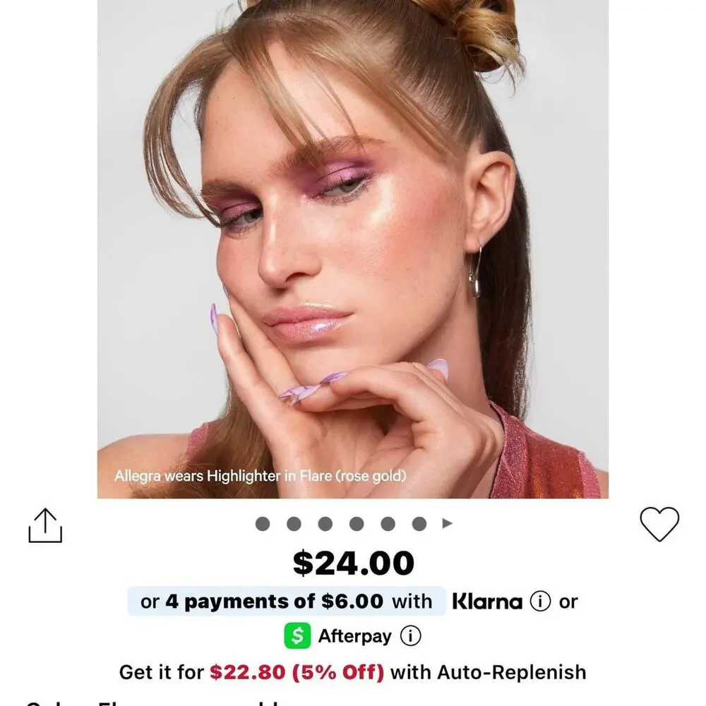 Milk makeup cream highlighter